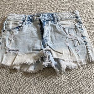 High Waisted Denim Shorts